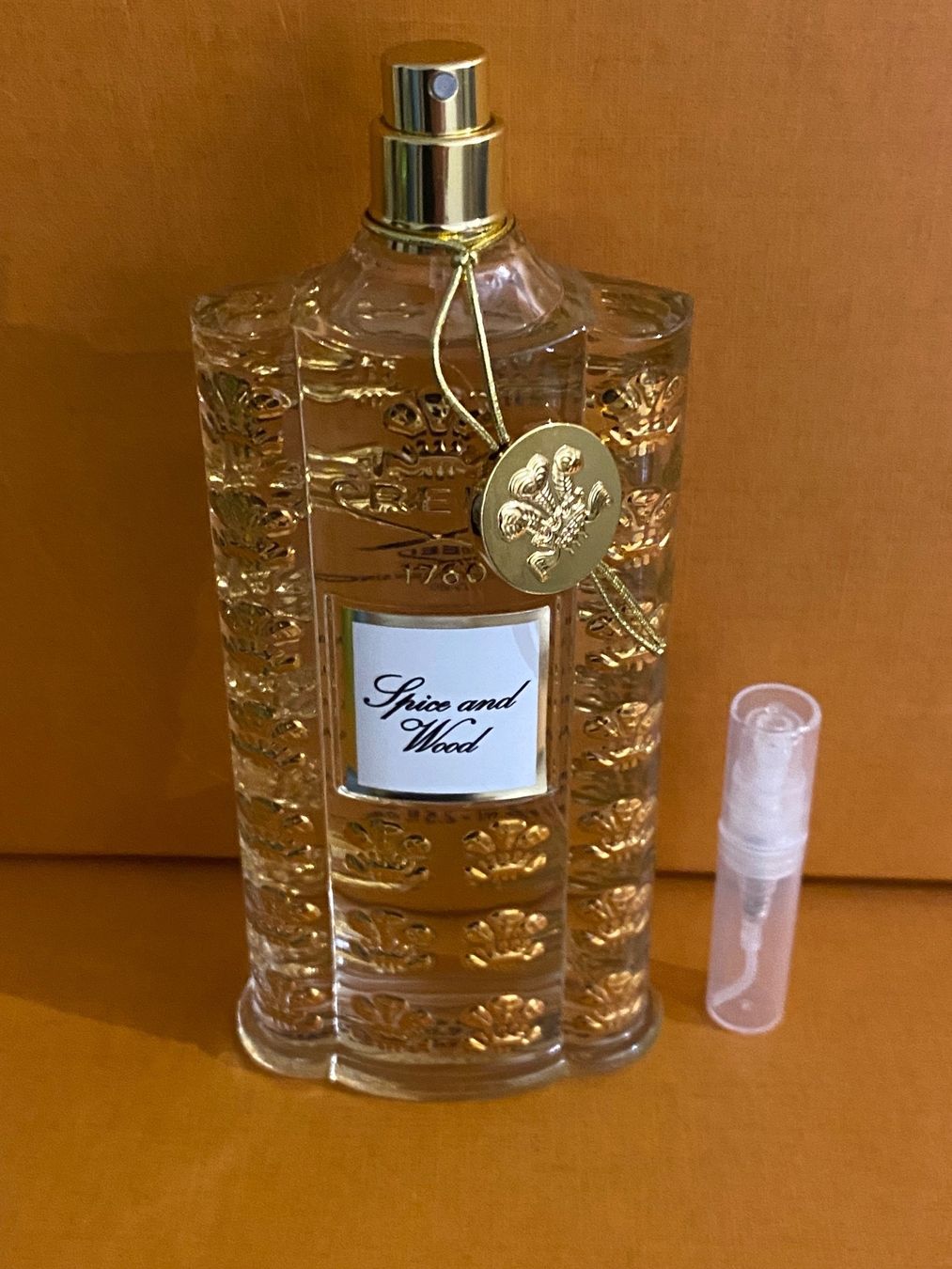 Creed Profumi & Eau de Toilette: 2 ml Creed Spice and Wood Probe – Usato da Sonnental venduto da Lothy90