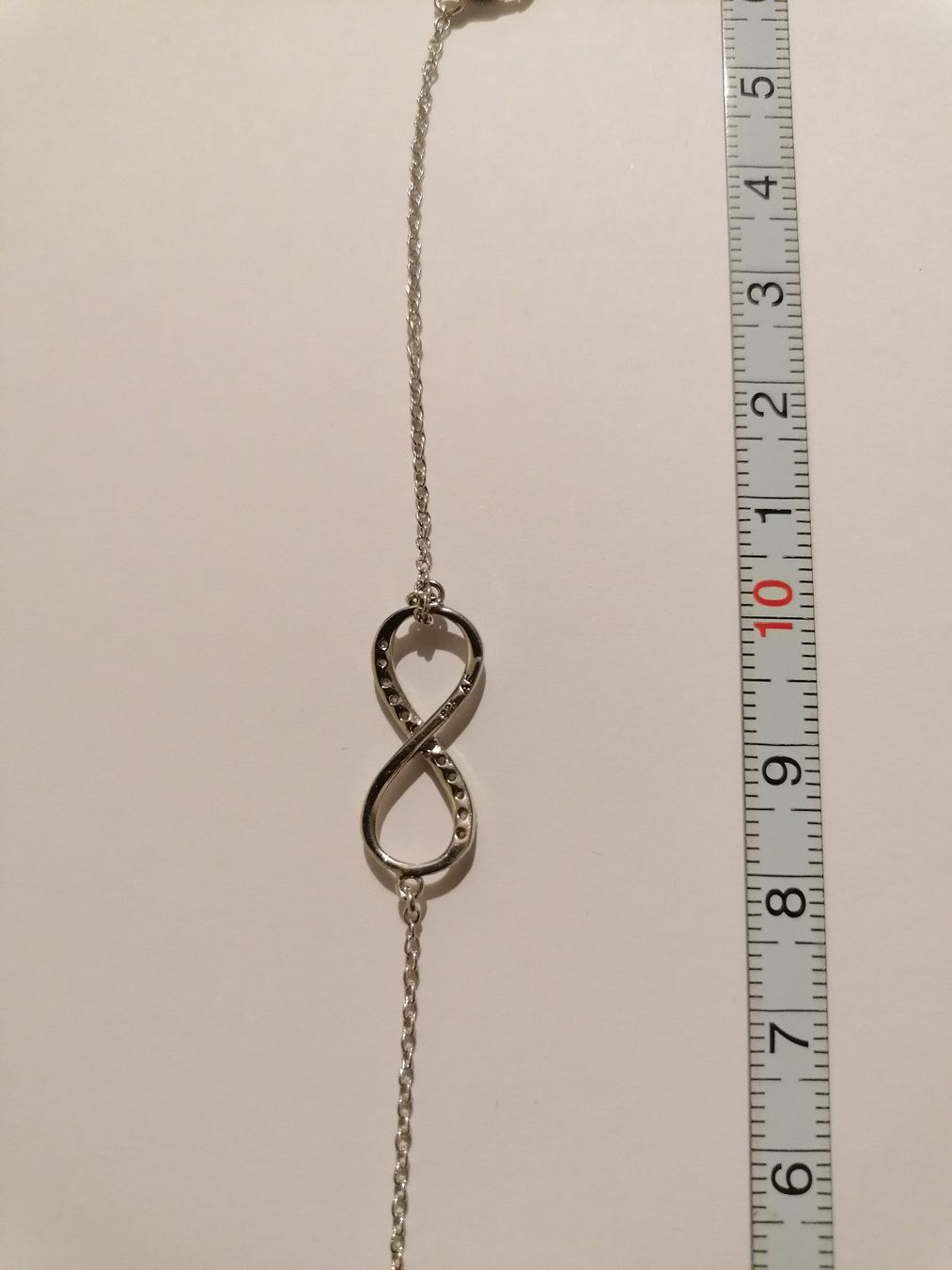 Bracciali & Braccialetti: Armband - Infinity - Silber 925 - rhodiniert – Usato da Zug venduto da Annina29 5