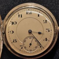 Taschenuhr vergoldet
