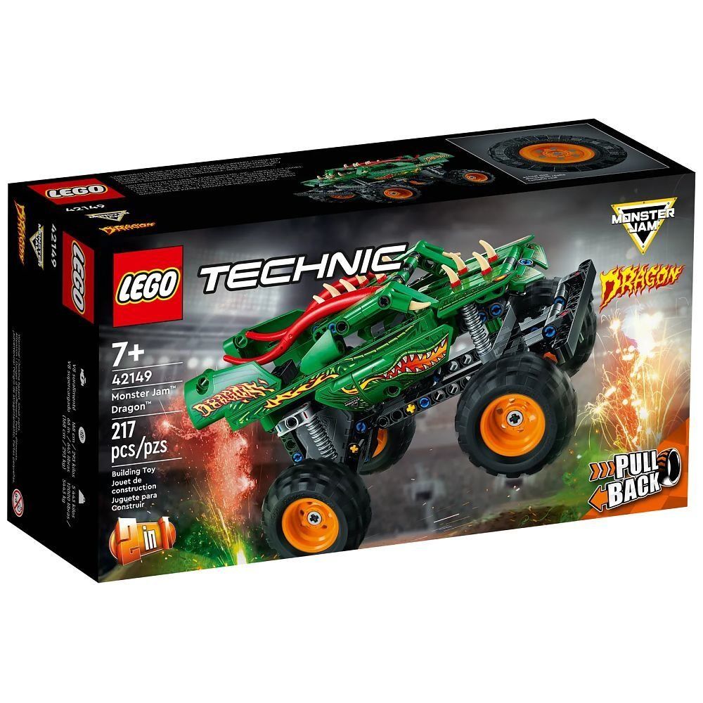 Lego Baukästen: LEGO TECHNIC Monster Jam™ Dragon™ - LEGO 42149 – Neu und originalverpackt aus Müstair von 1Collector1