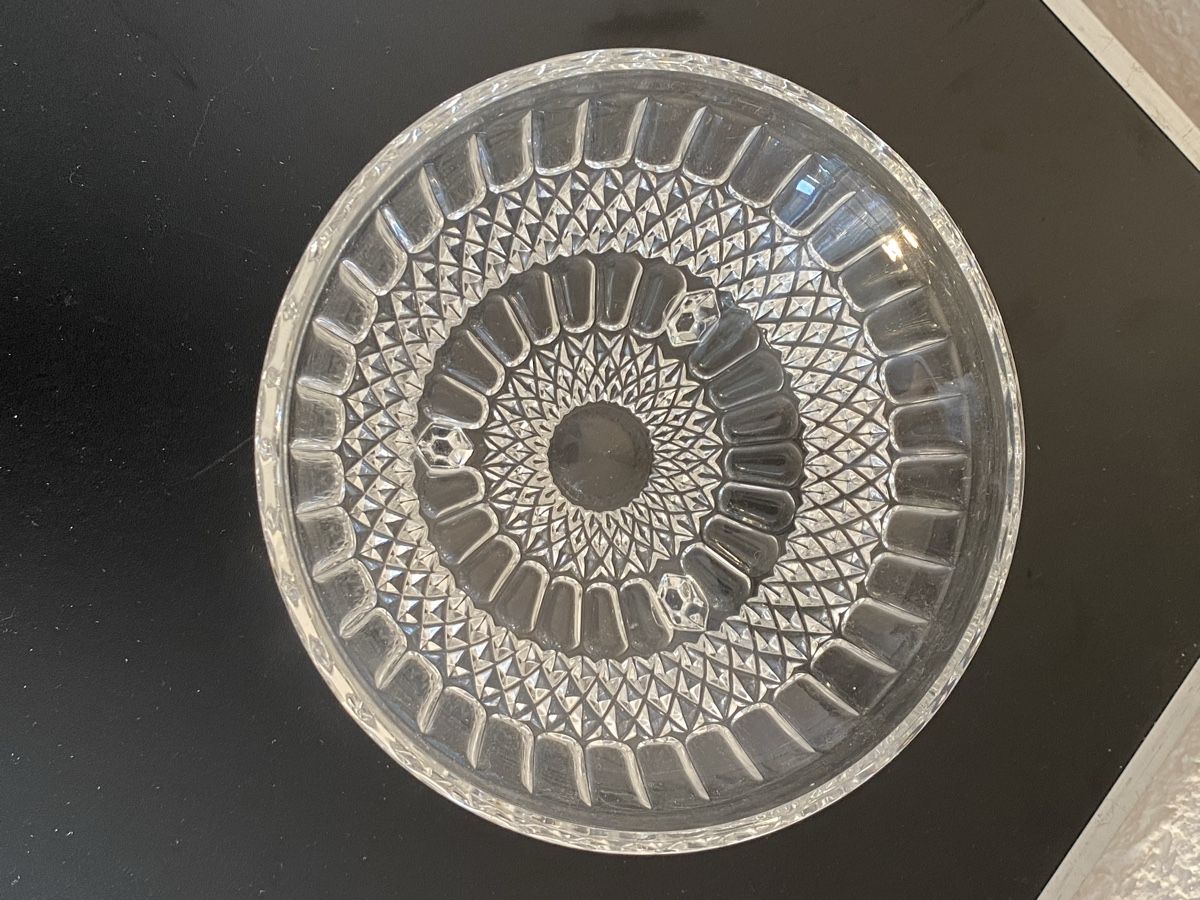 Ciotole: Kristall Schale auf Füssen, Durchmesser 17.5 cm – Usato da Flawil venduto da sonnengeist 1