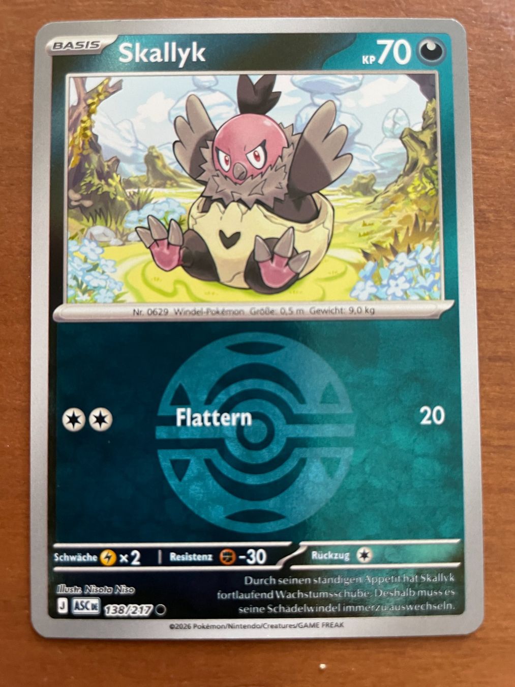 Pokémon Sammelbilder & Trading cards: Pokemon Skallyk Reverse (Versand gratis) – Neu (gemäss Beschreibung) aus Chur von Angerson
