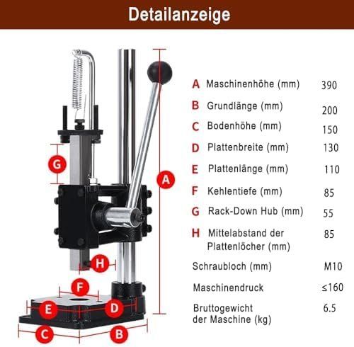 Alle Maschinen: Leder Lochmaschine Set – Neu und originalverpackt aus Hundwil von Pakethase 4