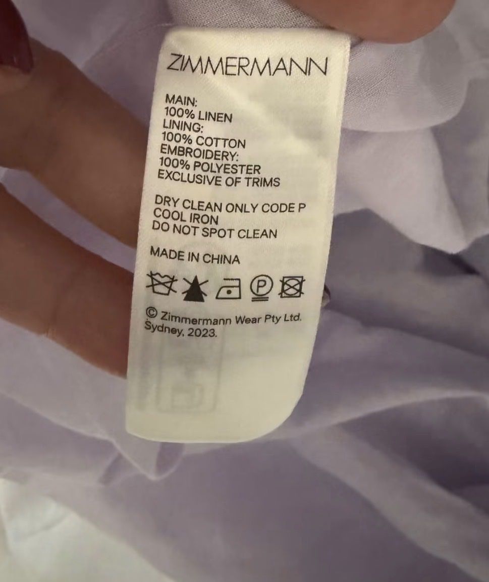 Zimmermann Vestiti: Zimmermann Linen Mini Dress  – Usato da St.Josefen venduto da lop_lh8d 5