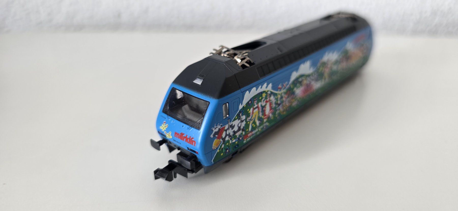 Trix Modelleisenbahnen: Re460 Alpaufzug - Minitrix 12960 – Gebraucht aus Wittenbach von Hase113 4