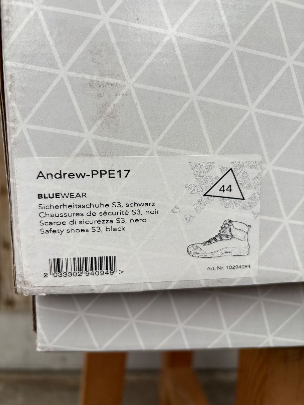 Herrenschuhe: Arbeitsschuhe/Sicherheitsschuhe – Gebraucht aus Aathal-Seegräben von motaban 1