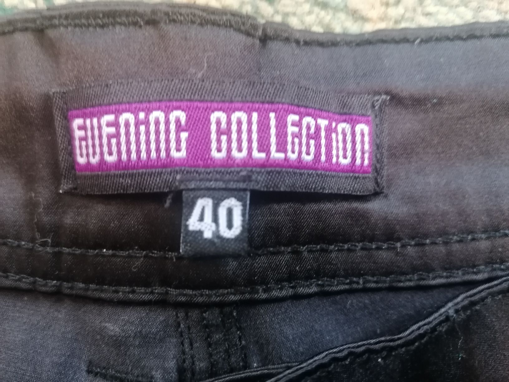 Hosen: Schicke Damenhose Gr. 40 schwarz Evening Collection – Gebraucht aus Bedigliora von Dolcezza0 4