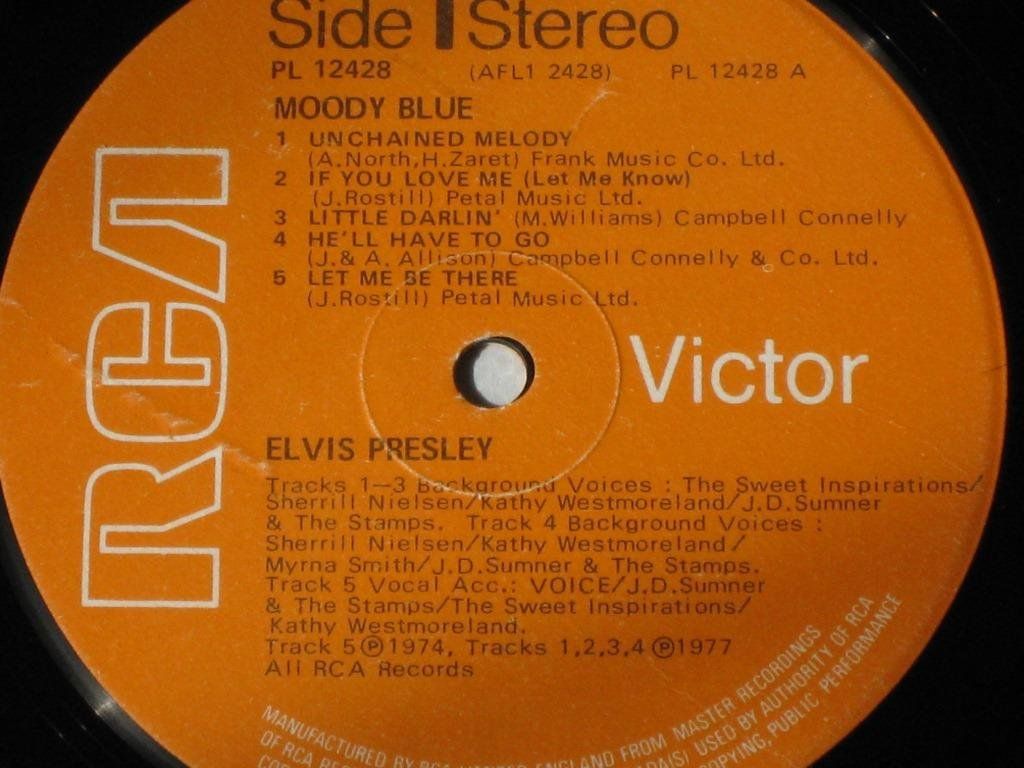 Schallplatten: LP - ELVIS - MOODY BLUES – Gebraucht aus Steckborn von Quo7 1