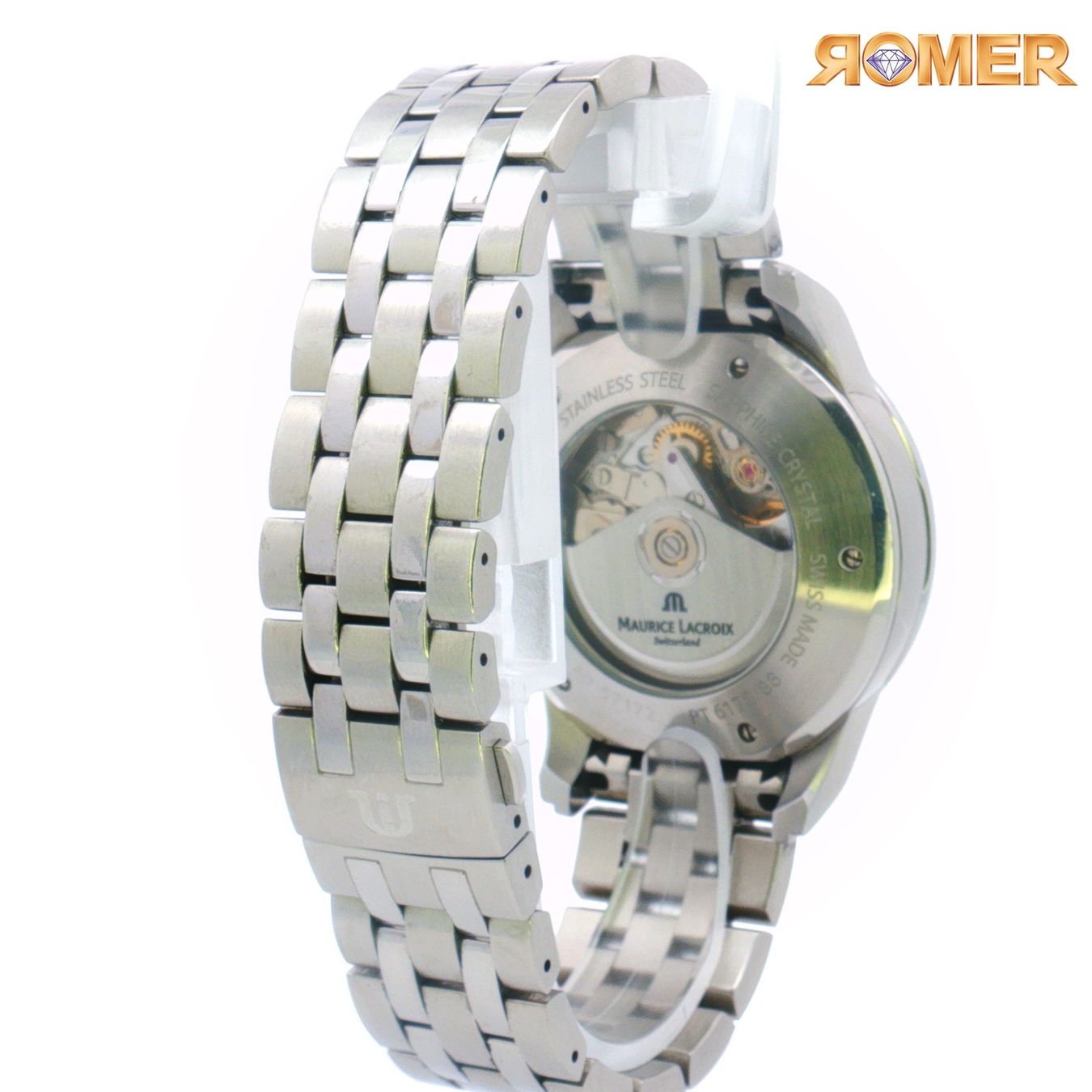 Maurice Lacroix Uhren: MAURICE LACROIX PONTOS AUTOMATIC CHRONOGRAPH – Gebraucht aus Winterthur von Romer.Uhren.Schmuck 5