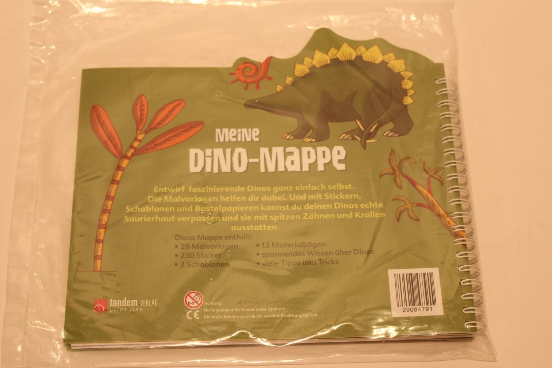 Bücher: Dinosaurier Malheft "Meine Dino-Mappe" – Neu und originalverpackt aus Fehraltorf von haefens 6