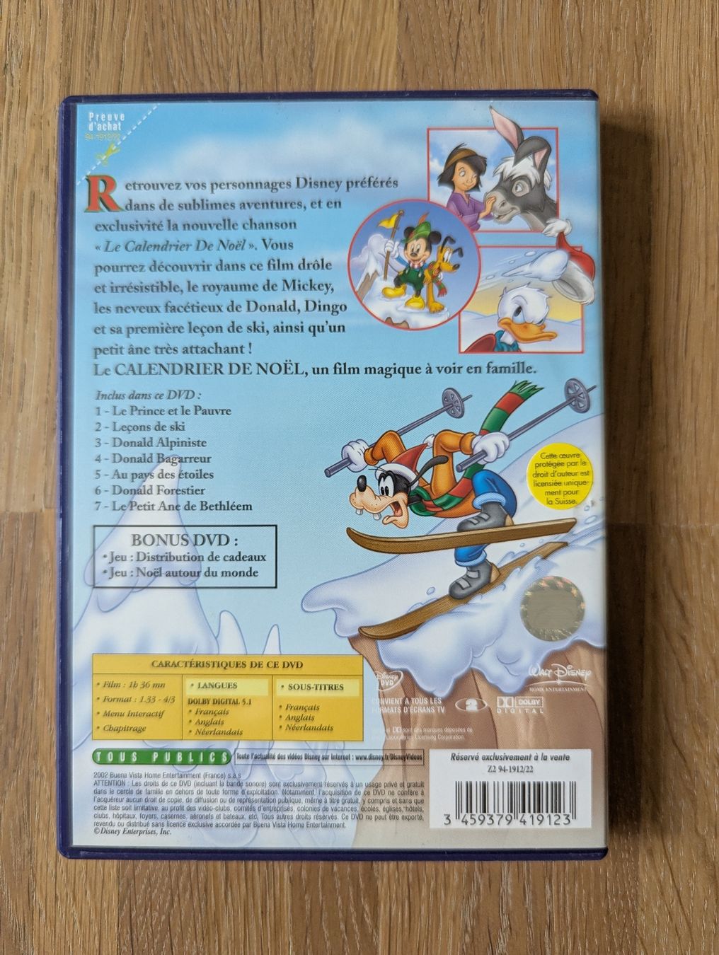 Tutti i DVDs: DVD Disney: Le calendrier de Noël – Usato da Basel venduto da seewhybee 1