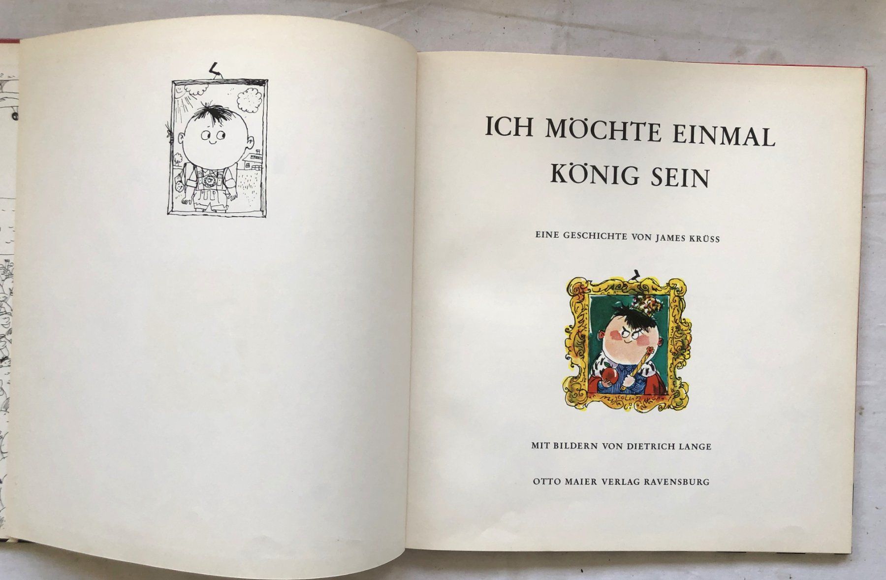 Libri: Ich möchte einmal König sein - Ravensburger Bilderbuch – Usato da Schaffhausen venduto da durruti 2