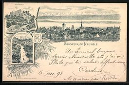 Litho La Neuveville, Schlossberg, La Cas