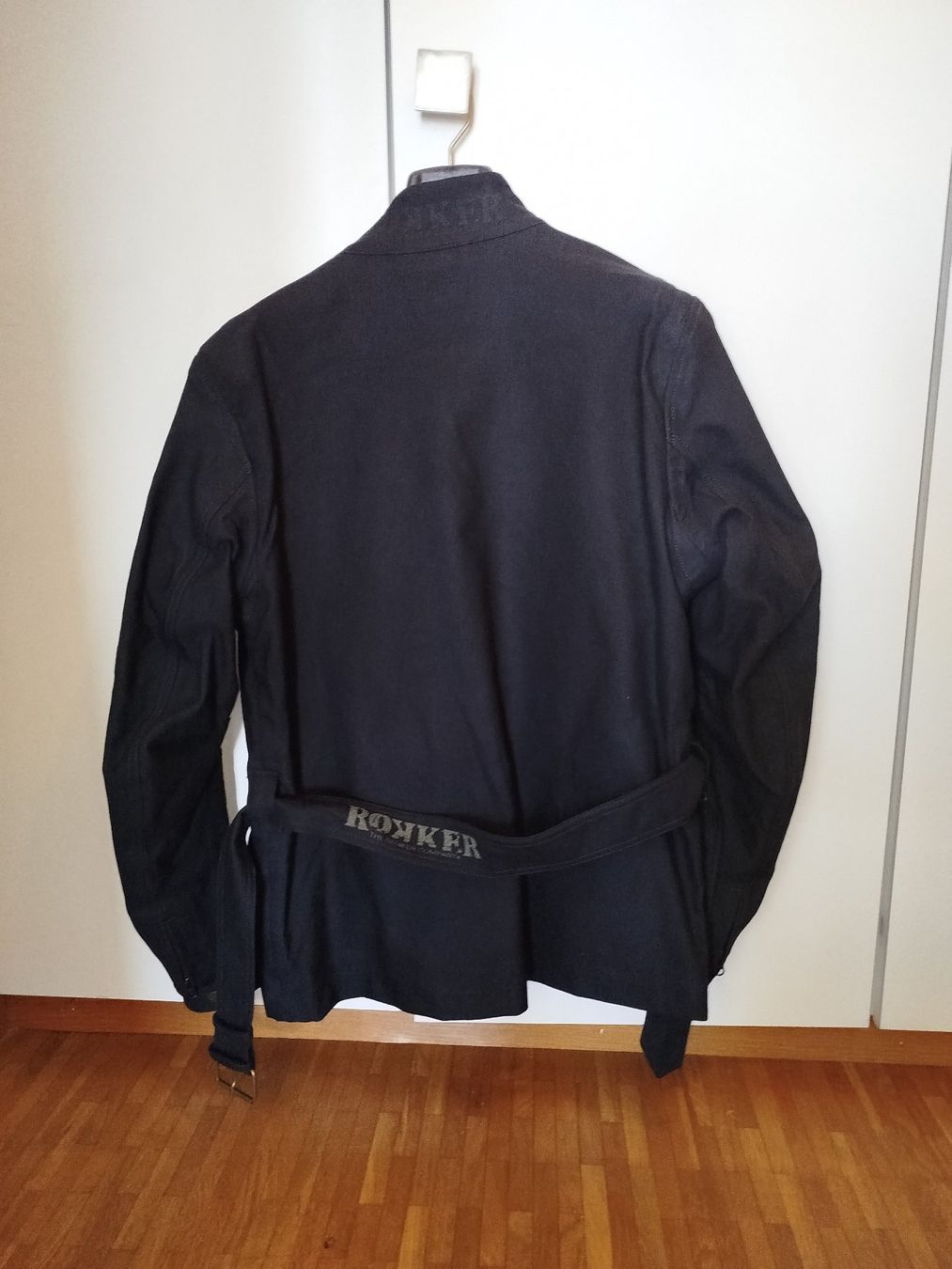 Rokker Giacche: Rokker Black Jacket Long, Motorradjacke, Textiljacke – Nuovo (secondo la descrizione) da Rapperswil SG venduto da robin.hood 1