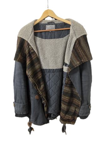 Winterjacke Jeans-Optik