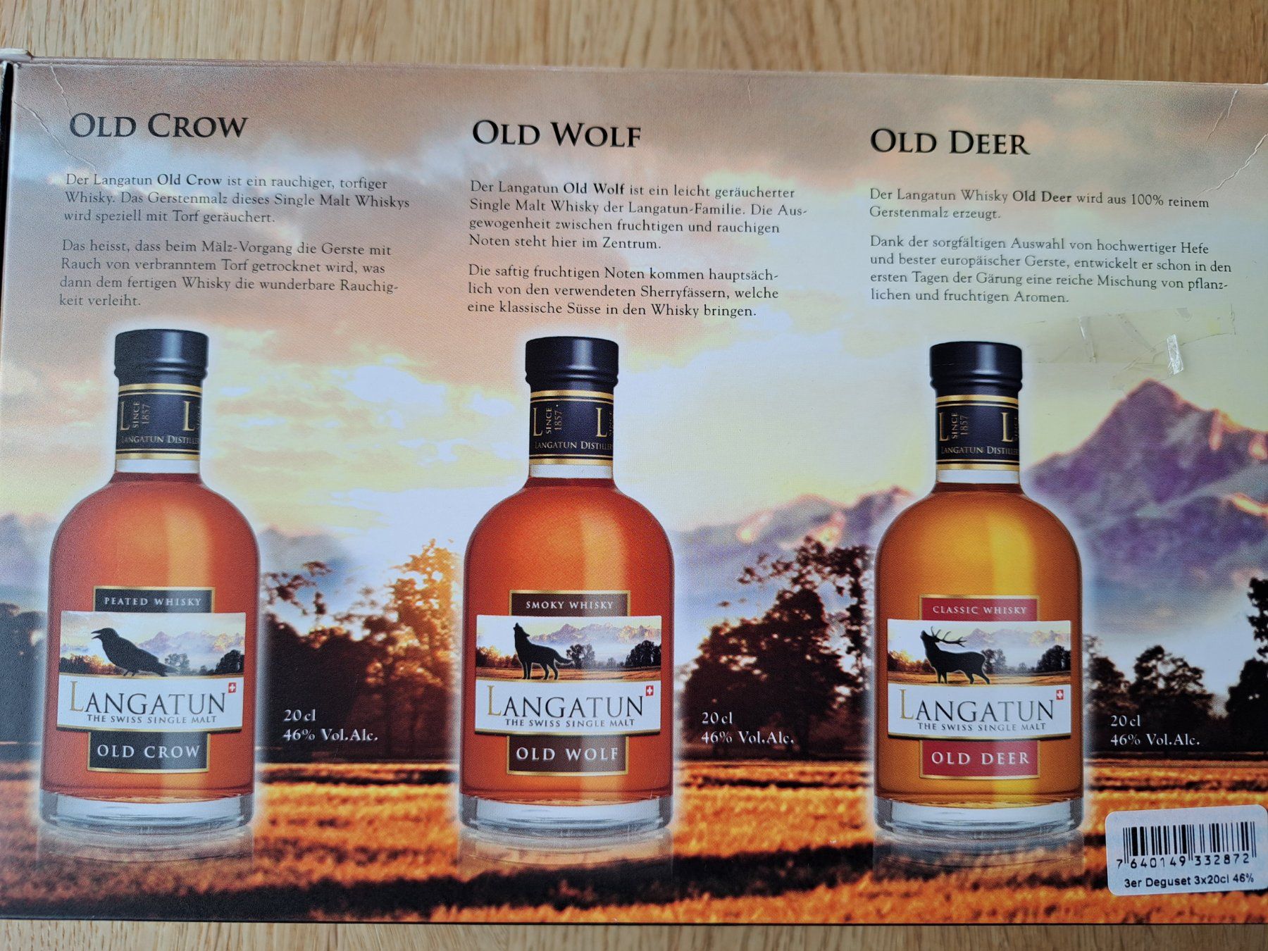 Langatun Bevande alcoliche: Langatun Single Malt Whisky Tasting Box 3x20cl – Nuovo e nell'imballaggio originale da Meggen venduto da Ricardokoch 2