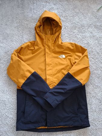 Veste The North Face homme jaune or/bleu marine 