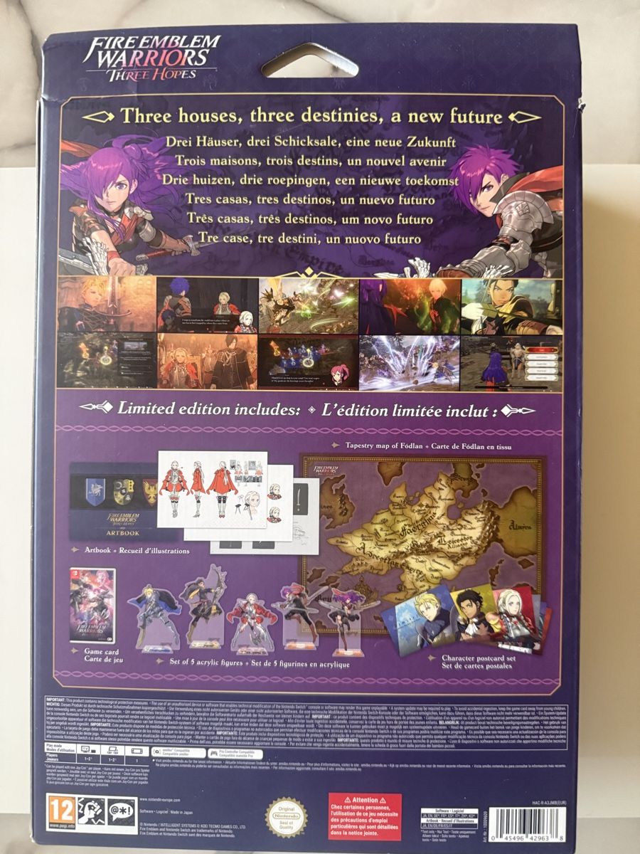 Giochi: Fire Emblem Warriors Three Hopes - Édition Limitée Switch – Nuovo e nell'imballaggio originale da Chavornay venduto da brunodasilva87 1