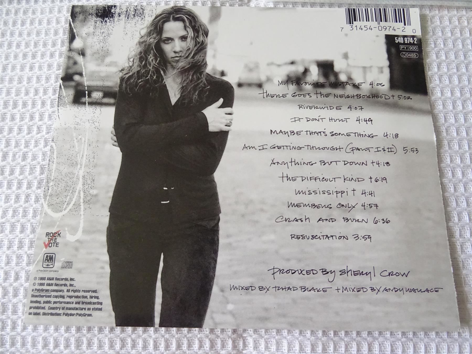 CD: Sheryl Crow, The Globe Sessions – Usato da Bilten venduto da Bora3 1