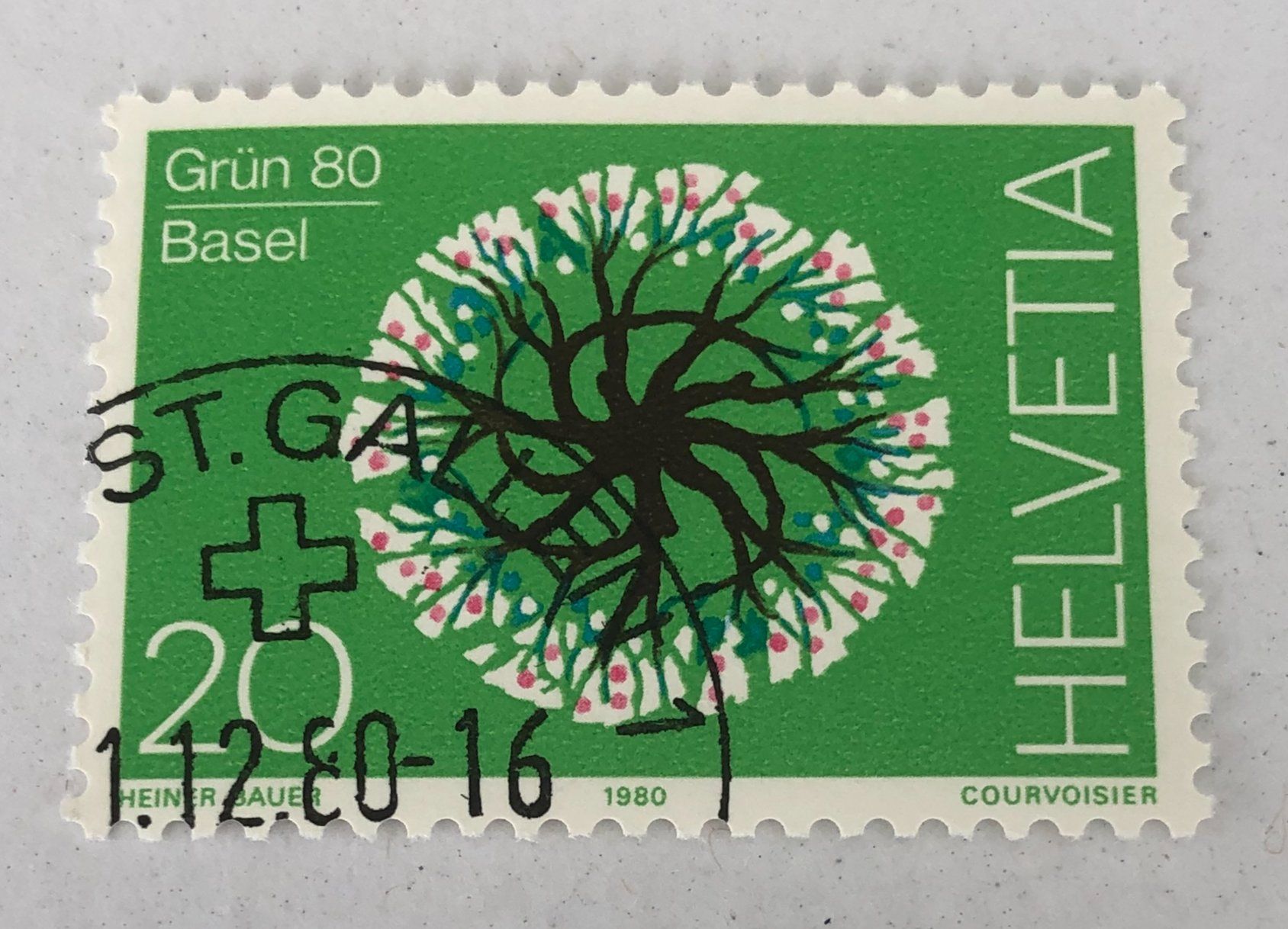 Tutti i francobolli: Nr. 636 GESTEMPELT St.Gallen 1980   – Usato da Aarau venduto da Billa007