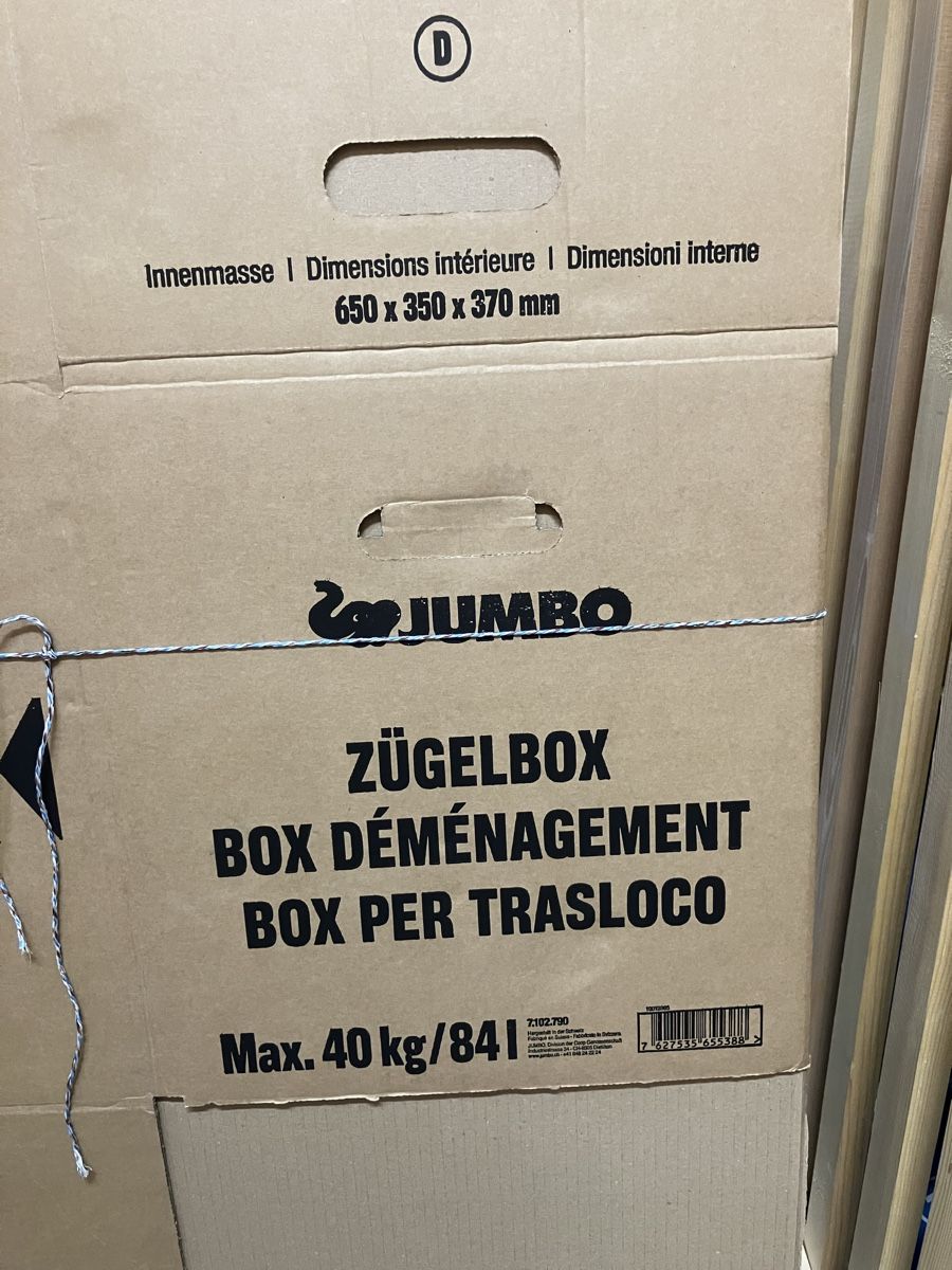 Kartons: Jumbo Umzugskarton – Gebraucht aus Windisch von sri_lk9d 1