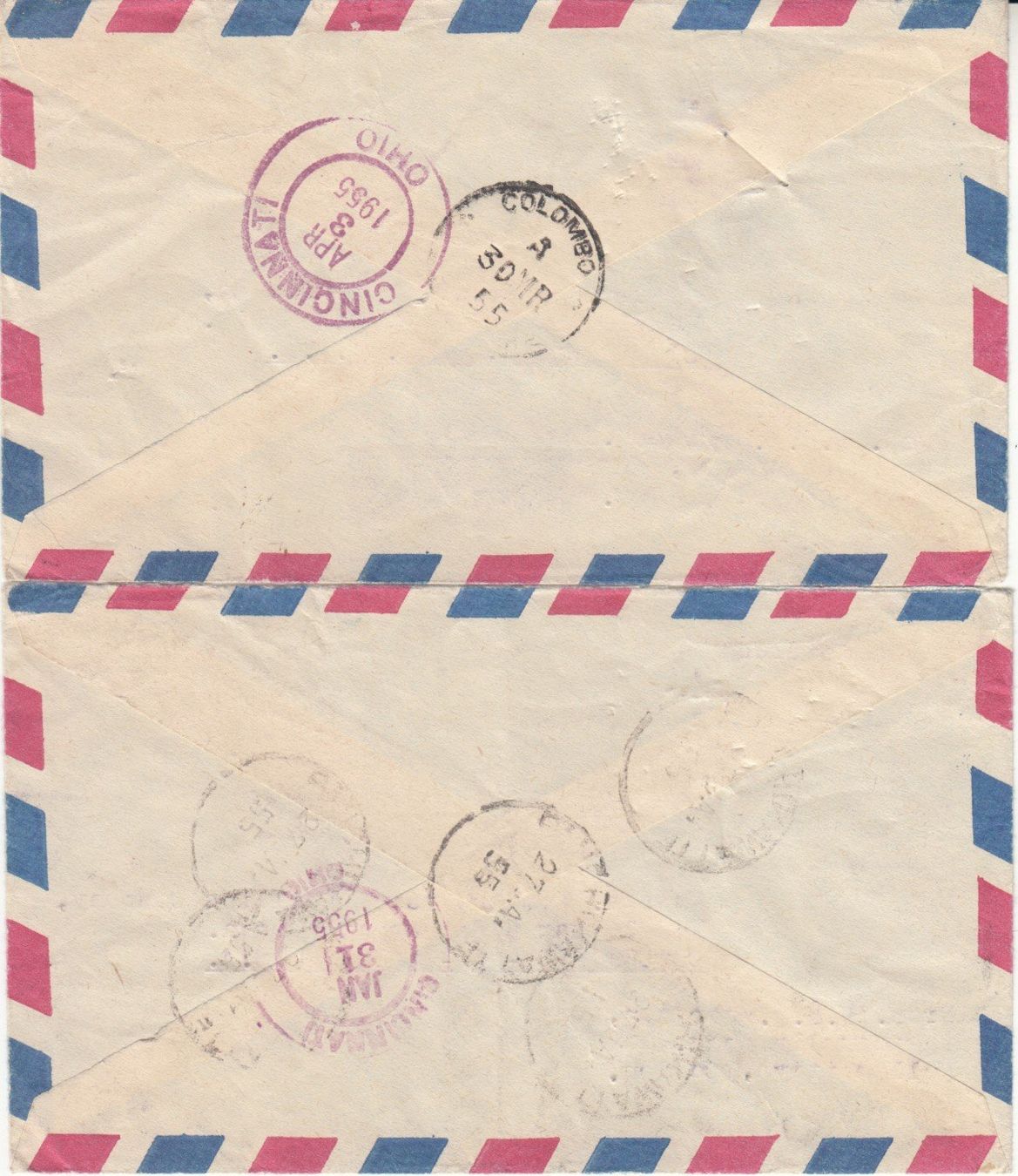 Tous les timbres: Ceylon - Ohio 1955 – D'occasion à Bürglen TG par StampGraf 1