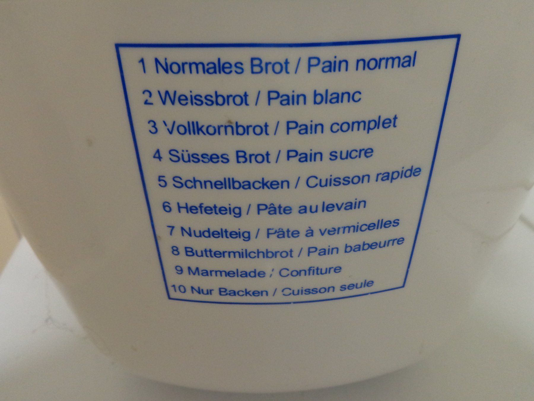 Elettrodomestici da cucina: Brotbackmaschine – Usato da Liestal venduto da Gecko16 2