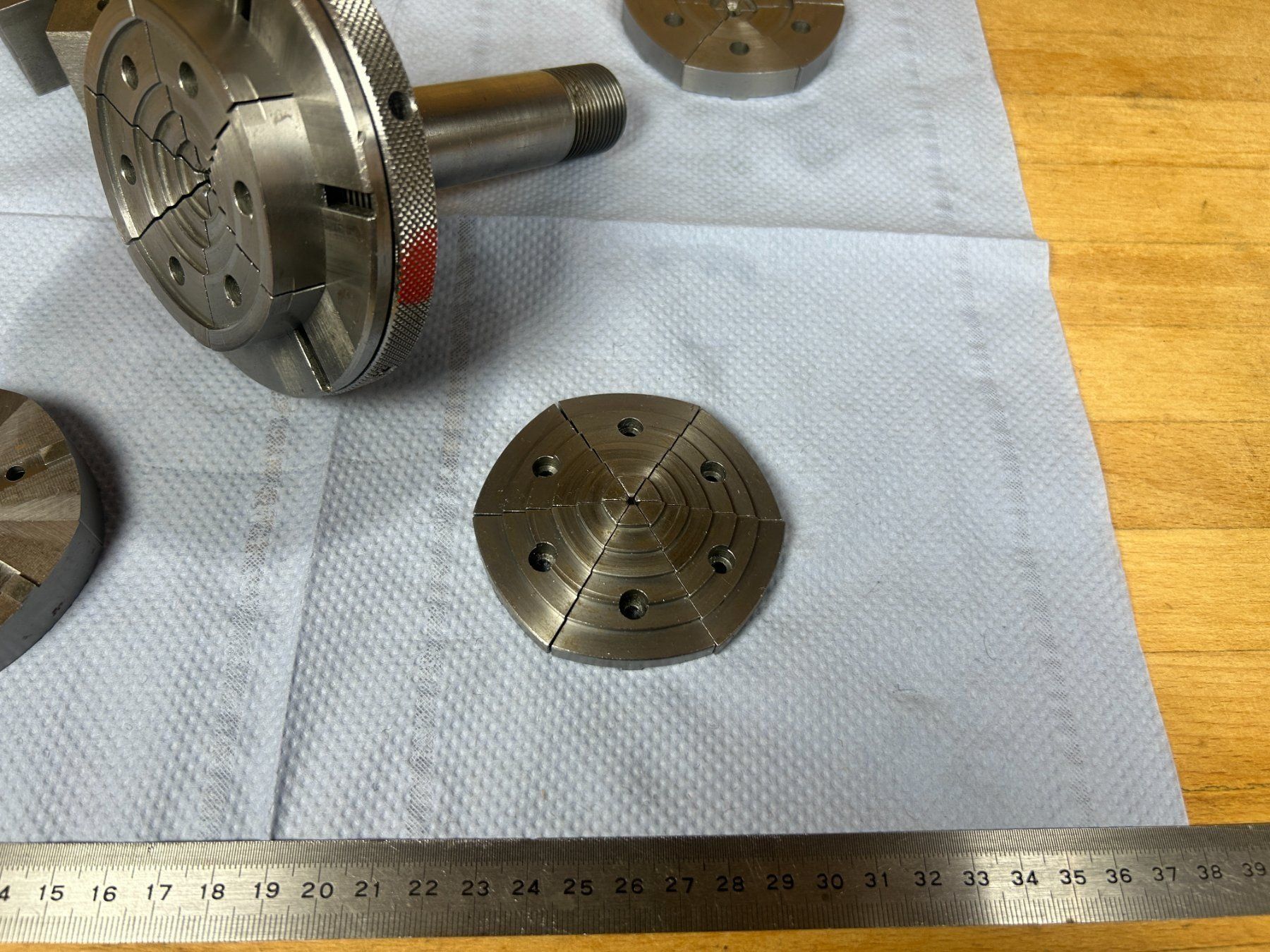 Alle Werkzeuge: Schaublin 6-Backen Futter Sechsbackenfutter W20 – Gebraucht aus St. Silvester von dan_c8f9 2