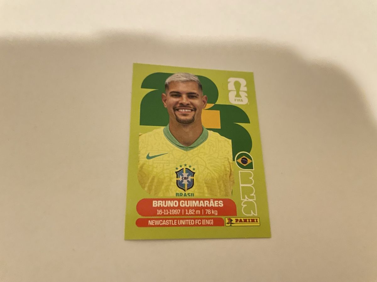 Panini Carte collezionabili: FIFA WM 2026 Bruno Guimarães BRA 11 – Nuovo (secondo la descrizione) da Winterthur venduto da Cobraforce