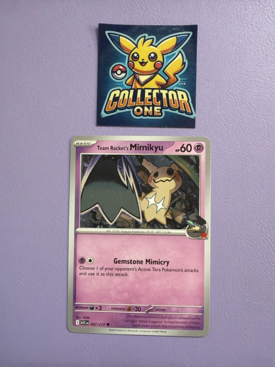Pokémon Cartes à collectionner: Pokemon Mimikyu Team Rocket – Neuf (Voir description) à Lommiswil par CollectorOne