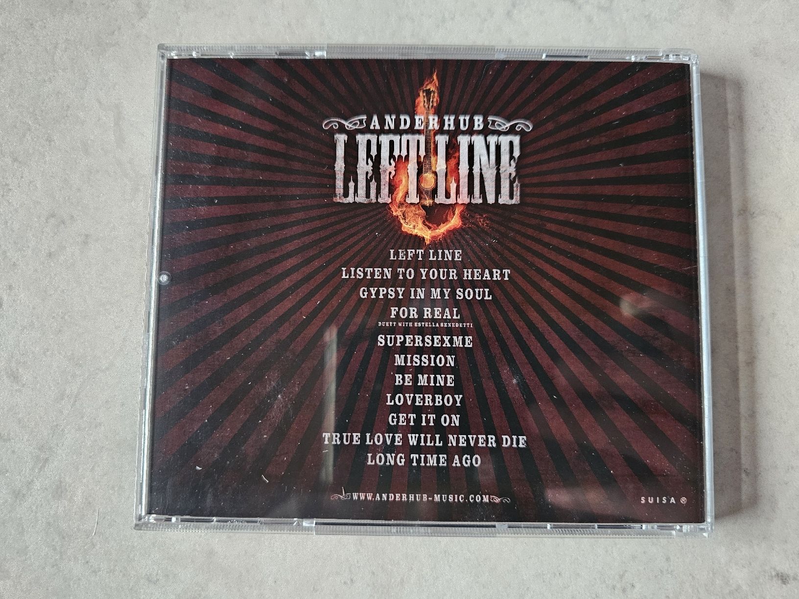 CD: Anderhub  -  Left Line  /  Mit Unterschrift – Usato da Schneisingen venduto da backstore24 2