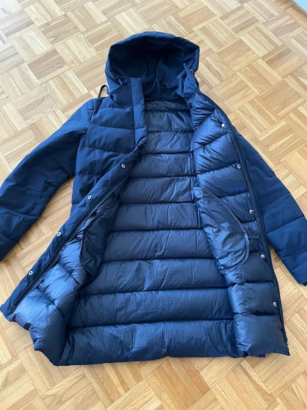 Rukka Cappotti: Blauer leichter Daunenmantel. Gr. 34 – Usato da Bad Ragaz venduto da ditabi 1