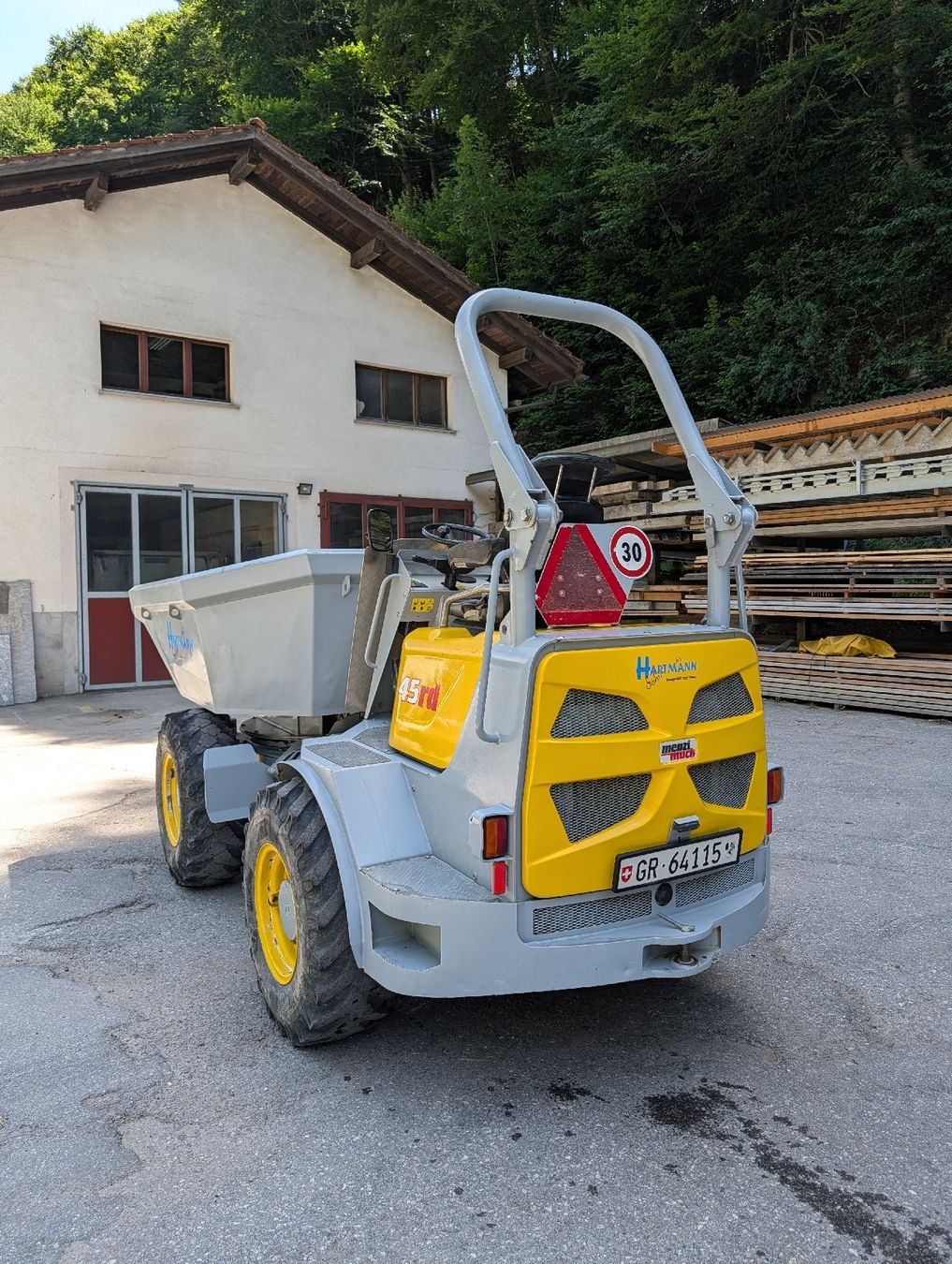 Nutzfahrzeuge: Raddumper Menzi 45rd – Gebraucht aus Pragg-Jenaz von mar_nxh7 2