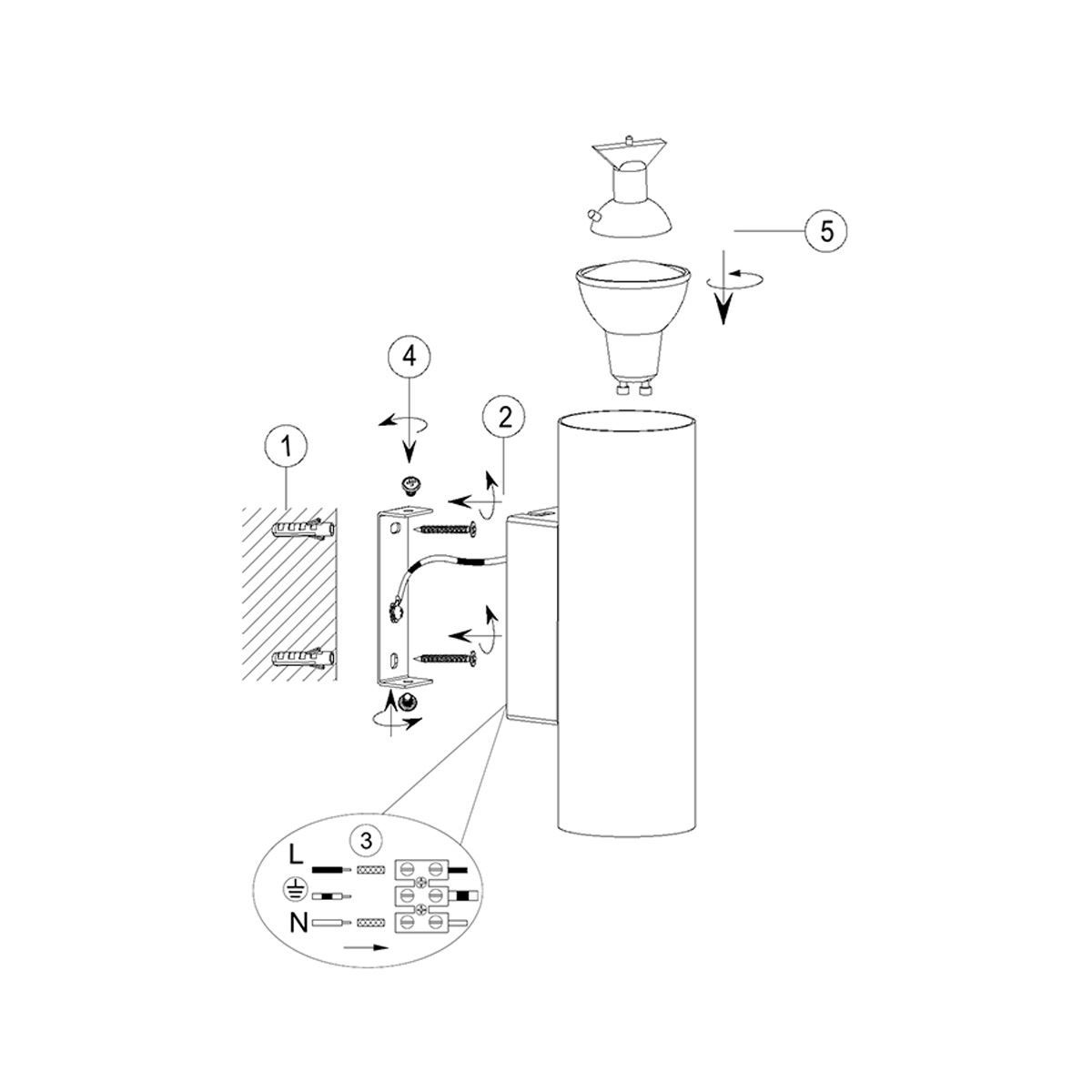 Lampade: Wandleuchte, Altmessing, 18 cm Höhe – Nuovo (secondo la descrizione) da Kreuzlingen venduto da Smart-Light 8