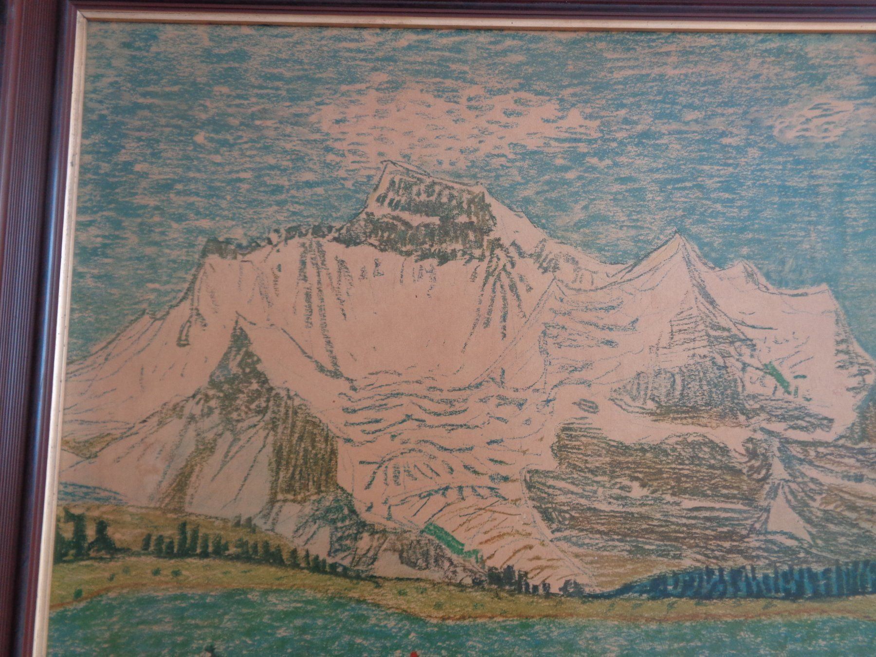 Foto & Immagini: Berner Oberland Kunstdruck A. Carigiet – Usato da Chur venduto da omonia 2