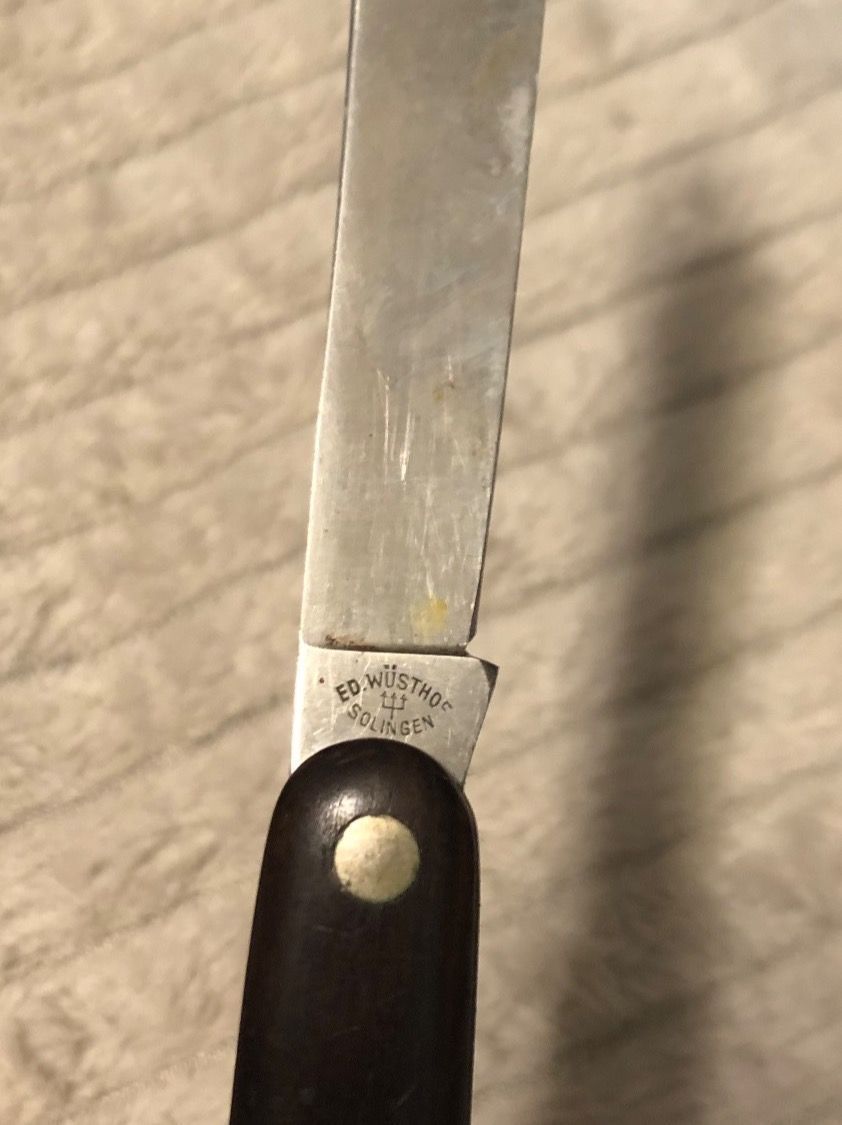 Coltelli tascabile: Sackmesser Solingen uralt – Usato da Frauenfeld venduto da aluma14 3
