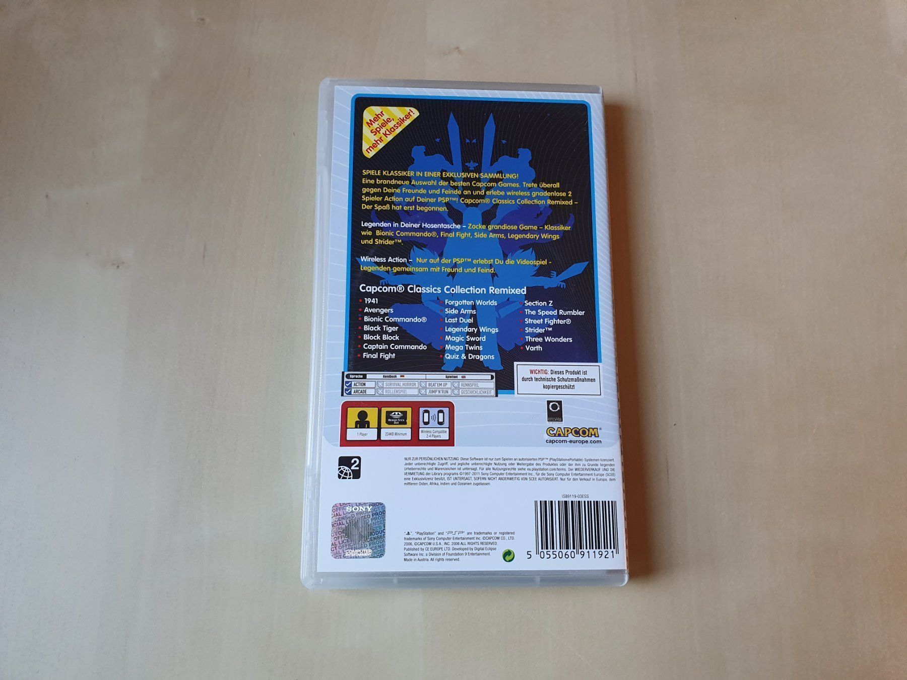 Sony Giochi: Capcom Classics Collection Remixed – Usato da Stansstad venduto da collectorsshop 1