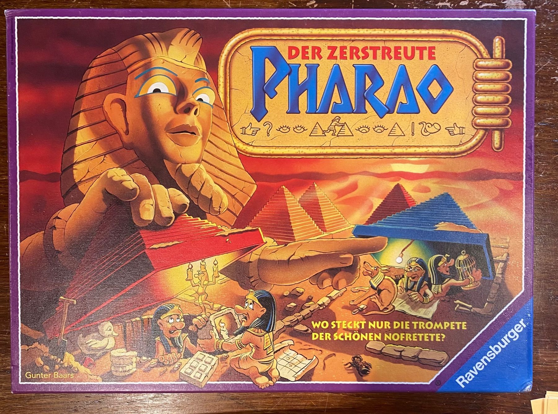 Ravensburger Giochi: Gesellschaftsspiel - Der zerstreute Pharao – Usato da Wettingen venduto da Leila030