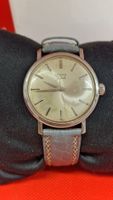 Herrenuhr Nisus Jubile Handaufzug Lederband silberfarben