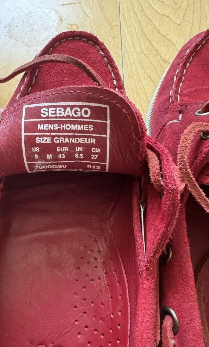 Sebago Chaussures hommes: Boat Shoes SEBAGO (43) – D'occasion à Coppet par Apicius1 5