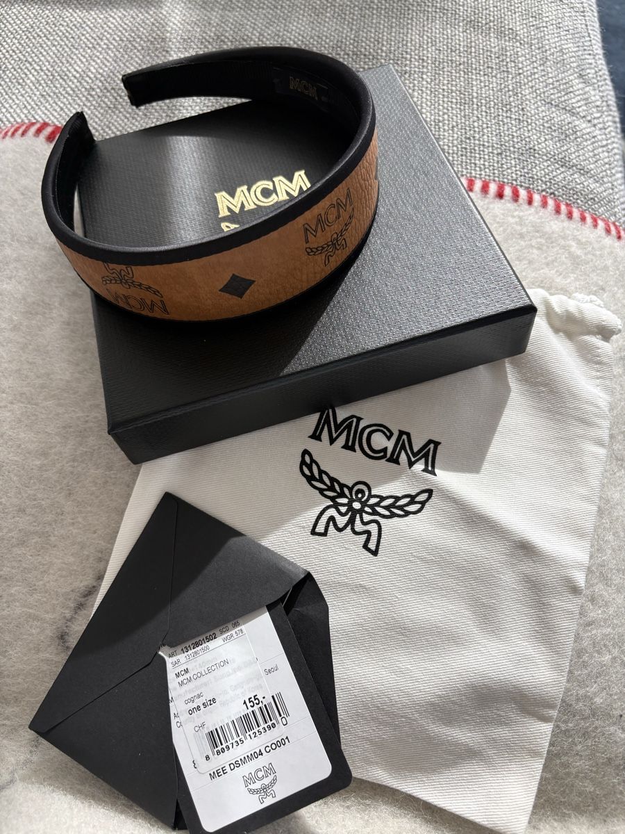 Mcm Accessori per capelli: MCM Haarreif, Leder, neu – Nuovo e nell'imballaggio originale da Rüttenen venduto da Peace61 1