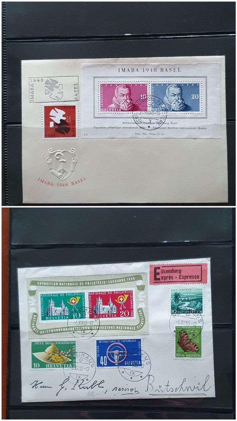 Tutti i francobolli: Album mit 23 Blocks und Blockausschnitte – Usato da Kreuzlingen venduto da Rschweiz1 7