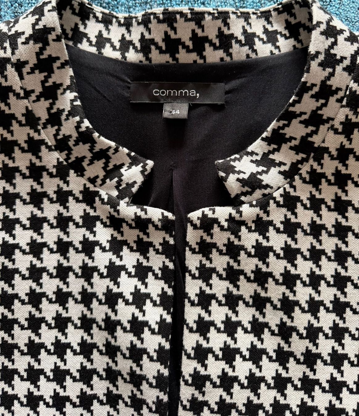 Comma Giacche: Jacke Blazer Marke Comma Hahnentritt Muster Grösse 44 – Usato da Nussbaumen AG venduto da brigitebardot 2