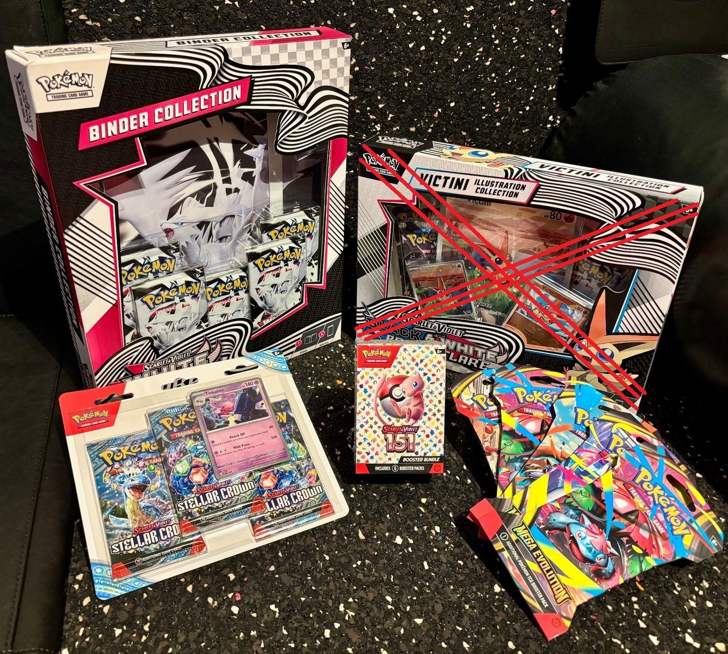 Pokémon Sammelbilder & Trading cards: Bundle Nr.1: Mega Evolution / 151 / White Flare – Neu und originalverpackt aus Brugg AG von Bundle-Man