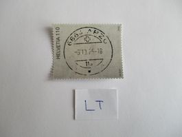 Voll Letzttagsstempel der Postschliessung 6864 Arzo