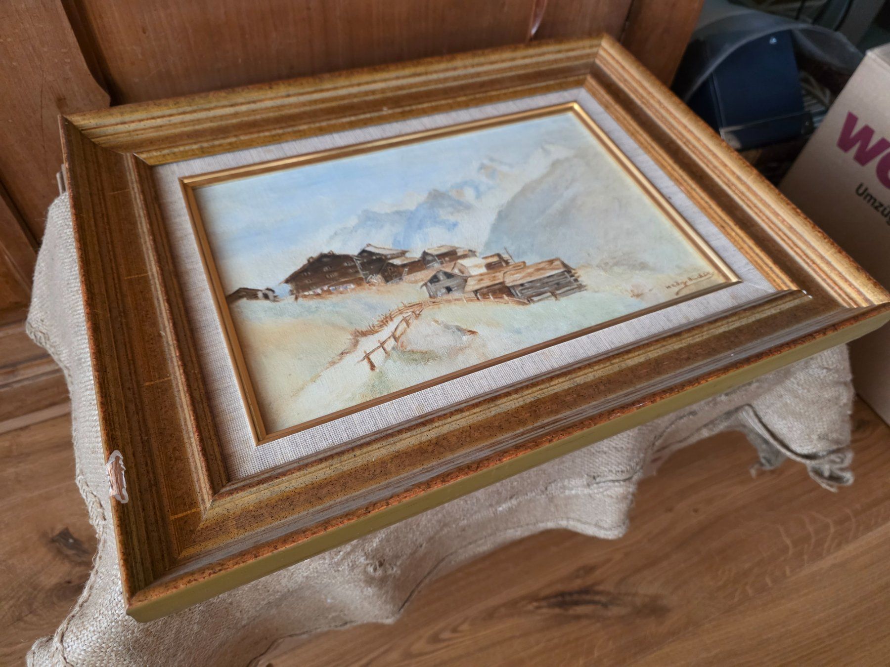 Gemälde: Öl Gemälde Bild signiert – Gebraucht aus Walterswil BE von Lonitti 4