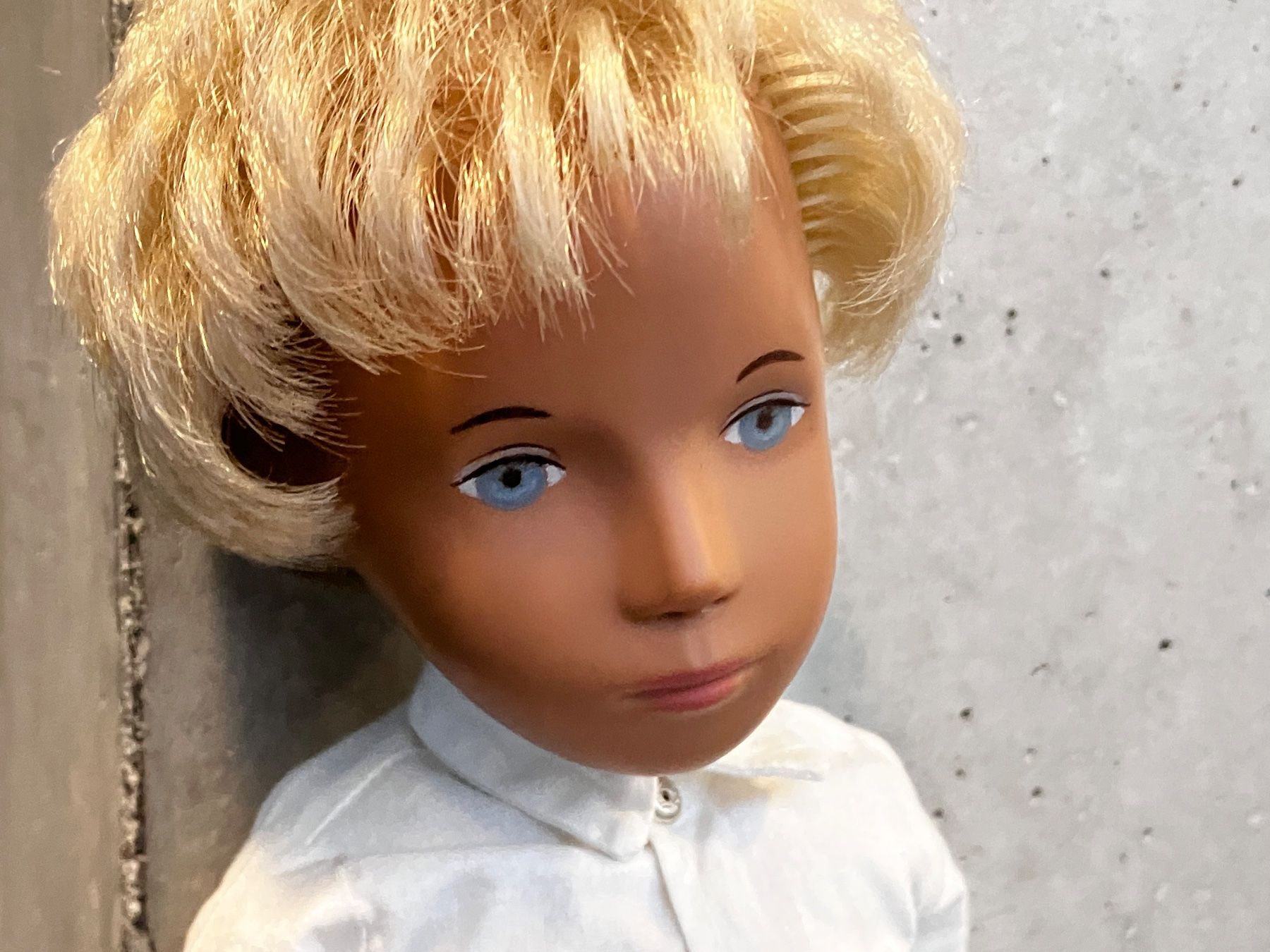 Sasha Morgenthaler Puppen: Sascha Puppe, Junge mit blondem Haar, super Zustand – Gebraucht aus Zürich von Idbiw 1