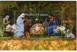 Block "Weihnachten". Wallis und Futuna