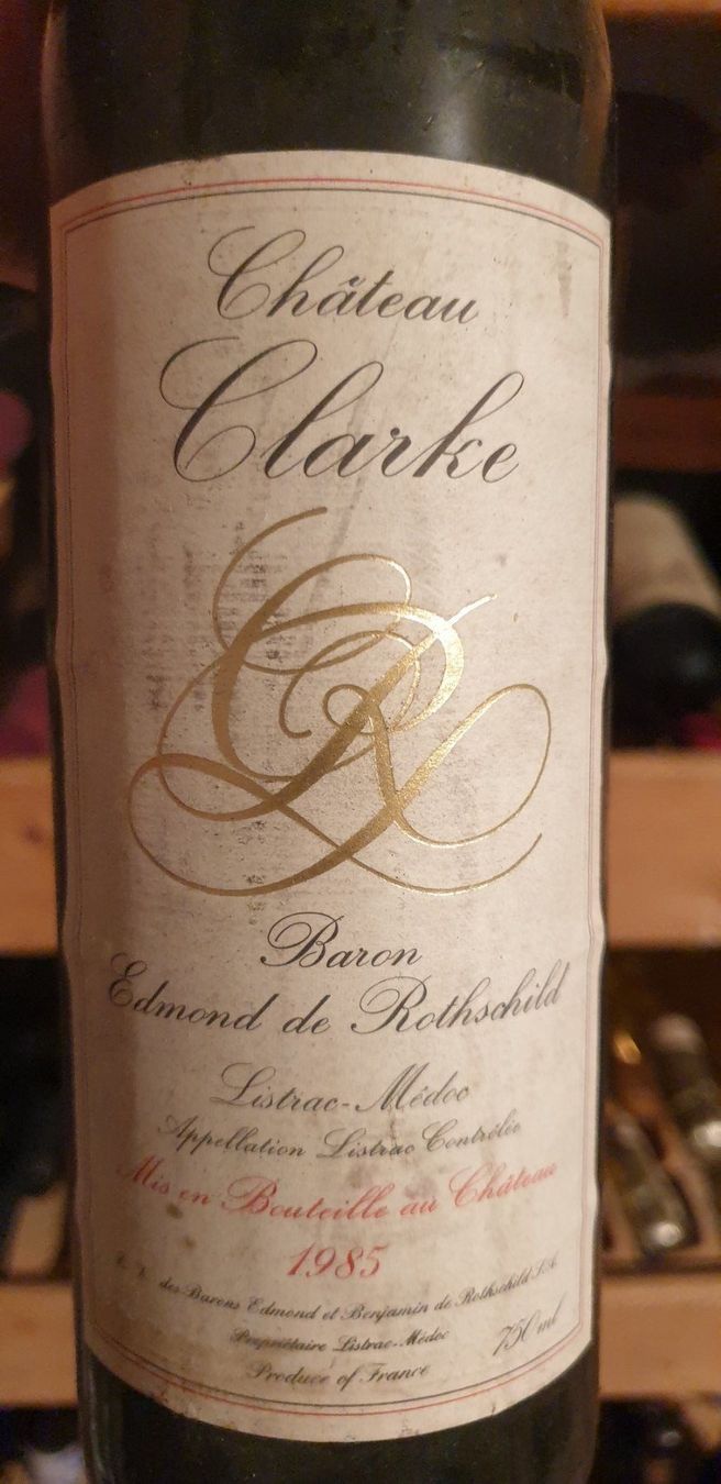 Vino: 1985 Chateau Clarke – Nuovo (secondo la descrizione) da Langenthal venduto da Physycer0 1