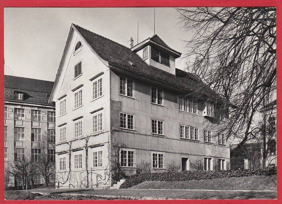 Ansichtskarten: ZÜRICH, ZÜRCHER THOMAS MANN-ARCHIV, GROSSFORMAT – Gebraucht aus Grüningen von Kartenlaube